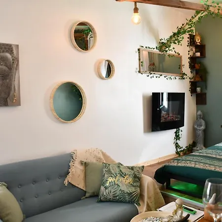 Le Patio H24,cosy,port,plage,wifi,netflix 滨海拉塞讷